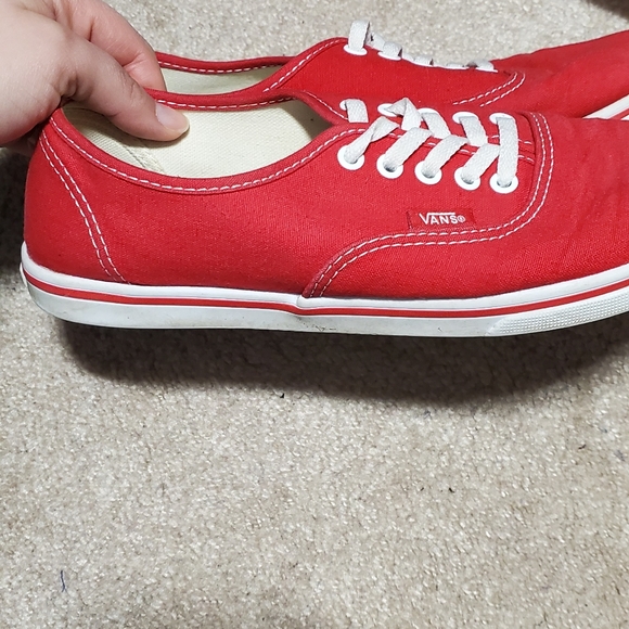 Red Vans - Picture 4 of 5